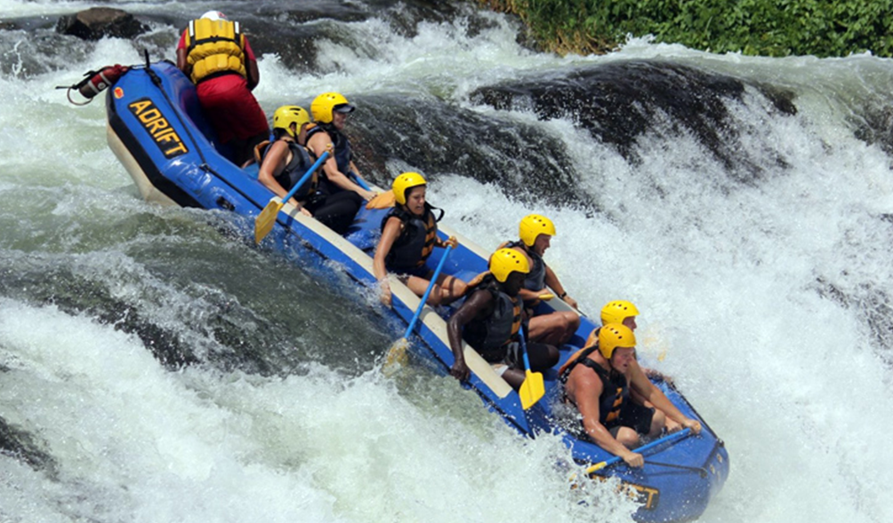Rafting at the Nile